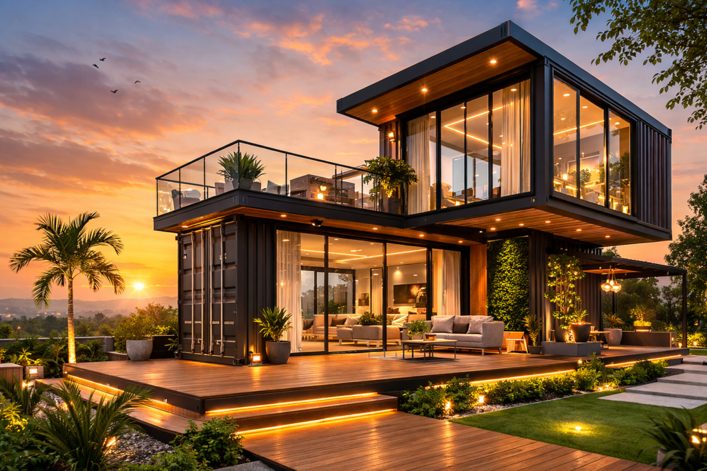 Luxury Container Homes in Pakistan