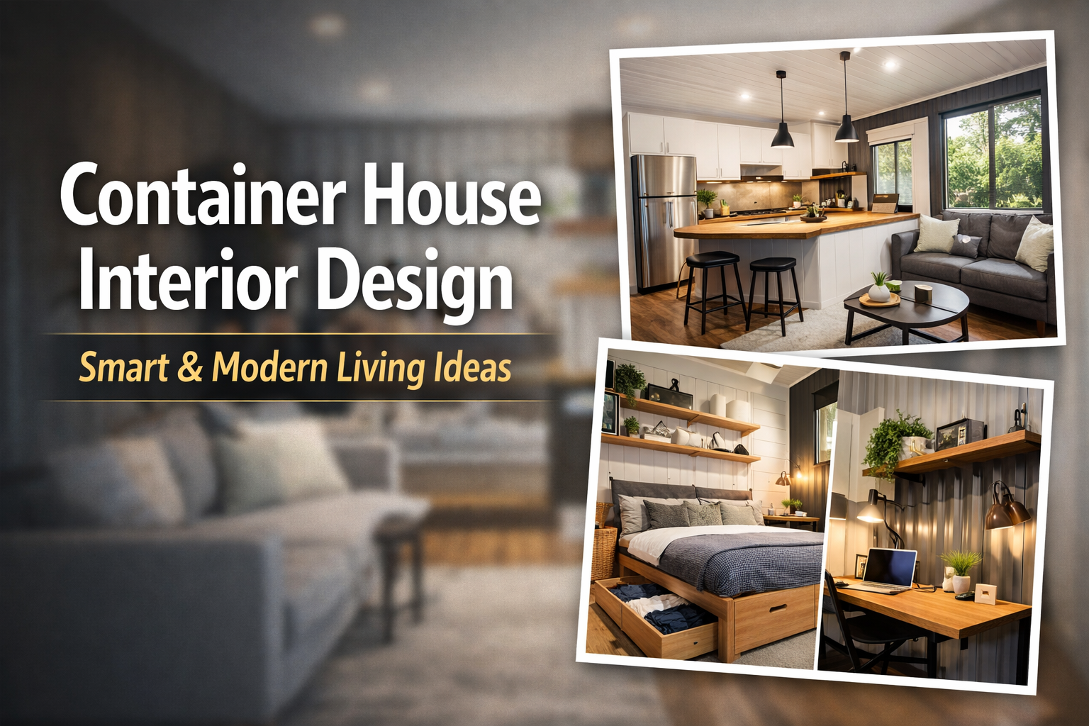 Container House Interior Design Ideas for Modern Living - Container ...